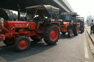 farmers tractor rally against farm laws in panipat