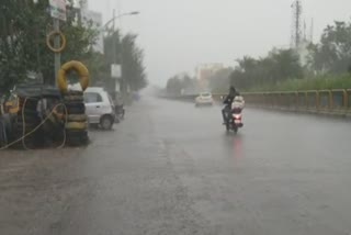 पिंपरी-चिंचवडमध्ये सोसाट्याच्या वाऱ्यासह मुळसाधर पाऊस