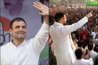 Tejashwi leads Mahagathbandhan battle in Bihar