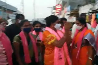 trs compaign at dubbaka in siddipet district