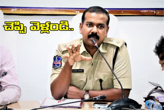 siddipet cp joel devis suggestions to people on festival season