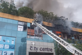 City Center Mall fire still ablaze after 12 hours 24 fire tenders at spot