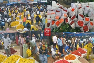 dharmapuri flowet sales increase for ayutha pooja