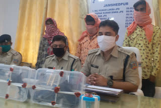 police arrested 3 criminals in Jamshedpur