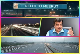 ghaziabad dm on delhi meerut expressway construction