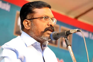 CCB filed case against Thirumavalavan