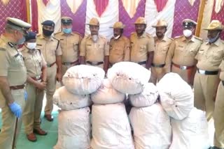 840 kg cannabis worth Rs 1.25 cr seized in UP's Hathras