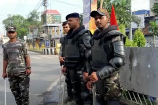 Police forces deployed in all puja pandals in Ranchi