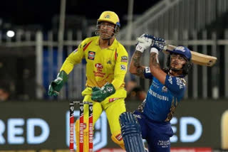 ഷാർജ  ഐപിഎൽ  Ipl 2020  Ipl live score  Mumbai indians  chennai super kings  മുംബൈ ഇന്ത്യൻസ്  മുംബൈ