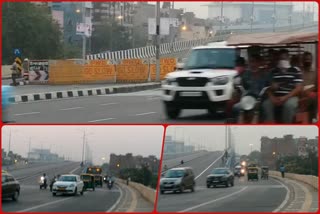 shastri park flyover remain closed due to final construction work traffice go slow all day