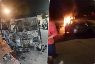 Kashipur litter vehicle fire