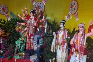 Uncommon Durga Puja Celebration At Dhing