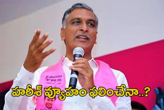 harish rao plan for dubbaka by election in siddipeta district