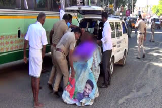 rajapalayam bus stand accident lady death