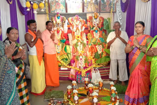 navaratri celebration in hubli temples