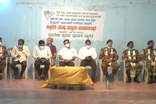 Retired soldiers honored at Raichur