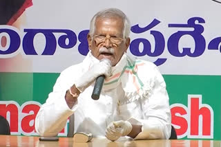 kisan cogress national vice precident kodanda reddy demands compensation to farmers