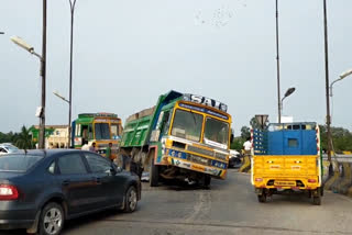 Radial Road truck accident