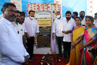 minister anil inaugurate road