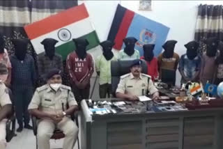 Police arrested 12 cyber criminals in deoghar