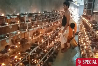 Akhand Jyoti in Durga temple