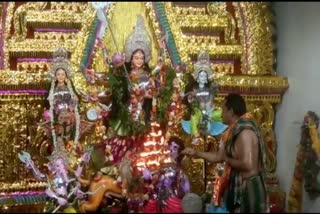 Mahasthami Puja of maa Durga is going on in Dhenkanal