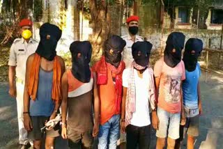 six accused arrested in gang raped of minor in sahibganj