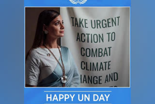 Dia Mirza expresses pride over being UN Environment Goodwill Ambassador on UN Day