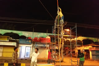 eid milad un nabi preparation of decoration in full swing in muslim areas of gulbarga