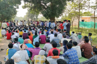 tribals protest in kondagaon