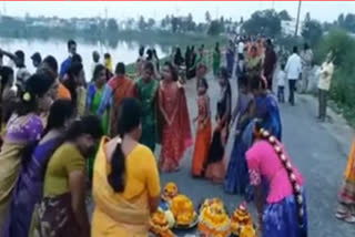 bathukamma celebrations in sangareddy district