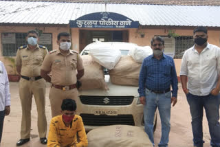 rs 6 lakh seized rom karnataka gutka trader arrested in sangli