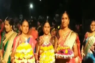 bathukamma celebrations in warangal urban district