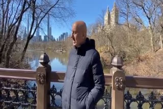 Anupam Kher returns 'home' to NY after wrapping The Last Show shoot