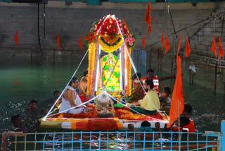 Theppotsavam in Vemulawada Rajanna Siricilla District