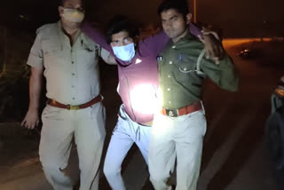 encounter between Bisrakh Police and miscreants in noida