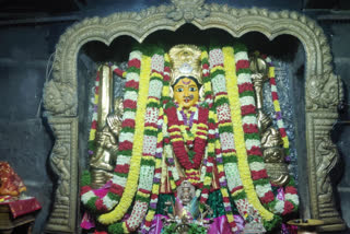 Devotees flocked to the Bhadrakali temple in warangal district