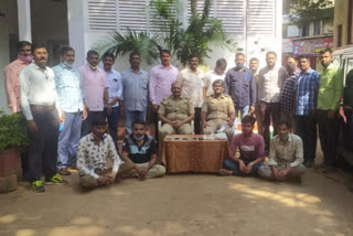 4 arrested with 550 grams opium in hubli