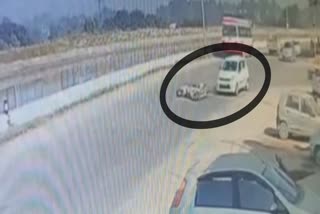 scooter rider collides with car