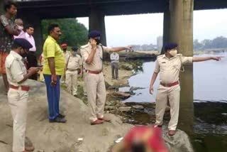 Dead body of a Woman found from Swarnarekha river