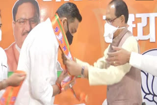 Former Cong MLA Rahul Lodhi joins BJP in Madhya Pradesh