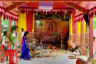Navami puja is not to be celebrated by royal family darrang assam etv bharat news