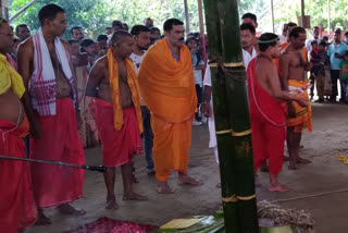 Sacrifice tradition posponed at belsar bilweswar shaktipith of Nalbari