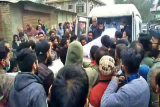Former militant succumbs to injuries ten days after shot at in Pulwama