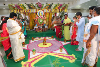 Sudarshan Yagam at the State Janasena Party office