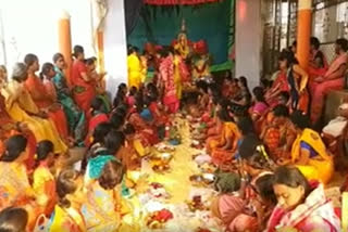 navaratri  festival celebrations at eleswaram, prattipadu