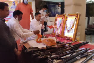 Kshatriya Mahasabha worshiped arms on Ramnavmi