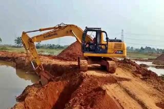 Illegal quarrying in Bilaspur