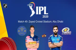 Mumbai Indians vs Rajasthan Royals  ipl latest news  ilp 2020  ipl today news  ഐപിഎല്‍ വാര്‍ത്തകള്‍  ഐപിഎല്‍ 2020  രാജസ്ഥാനെതിരെ മുംബൈ ബാറ്റ് ചെയ്യും