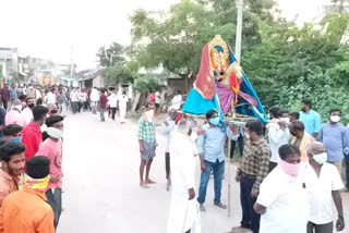 Dussehra celebrations in the choppadandi constituency